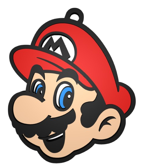Mario keychain