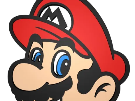 Mario keychain