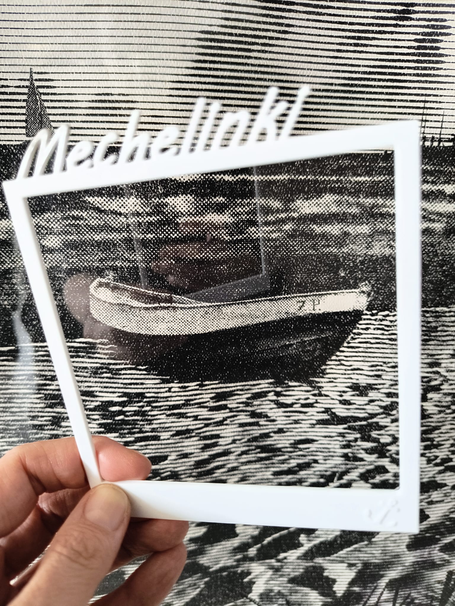 Sea - Polaroid-Style Photo Frame - Frame Your Memories!/Morze - ramka do zdjęć w stylu Polaroid - Kadruj wspomnienia!