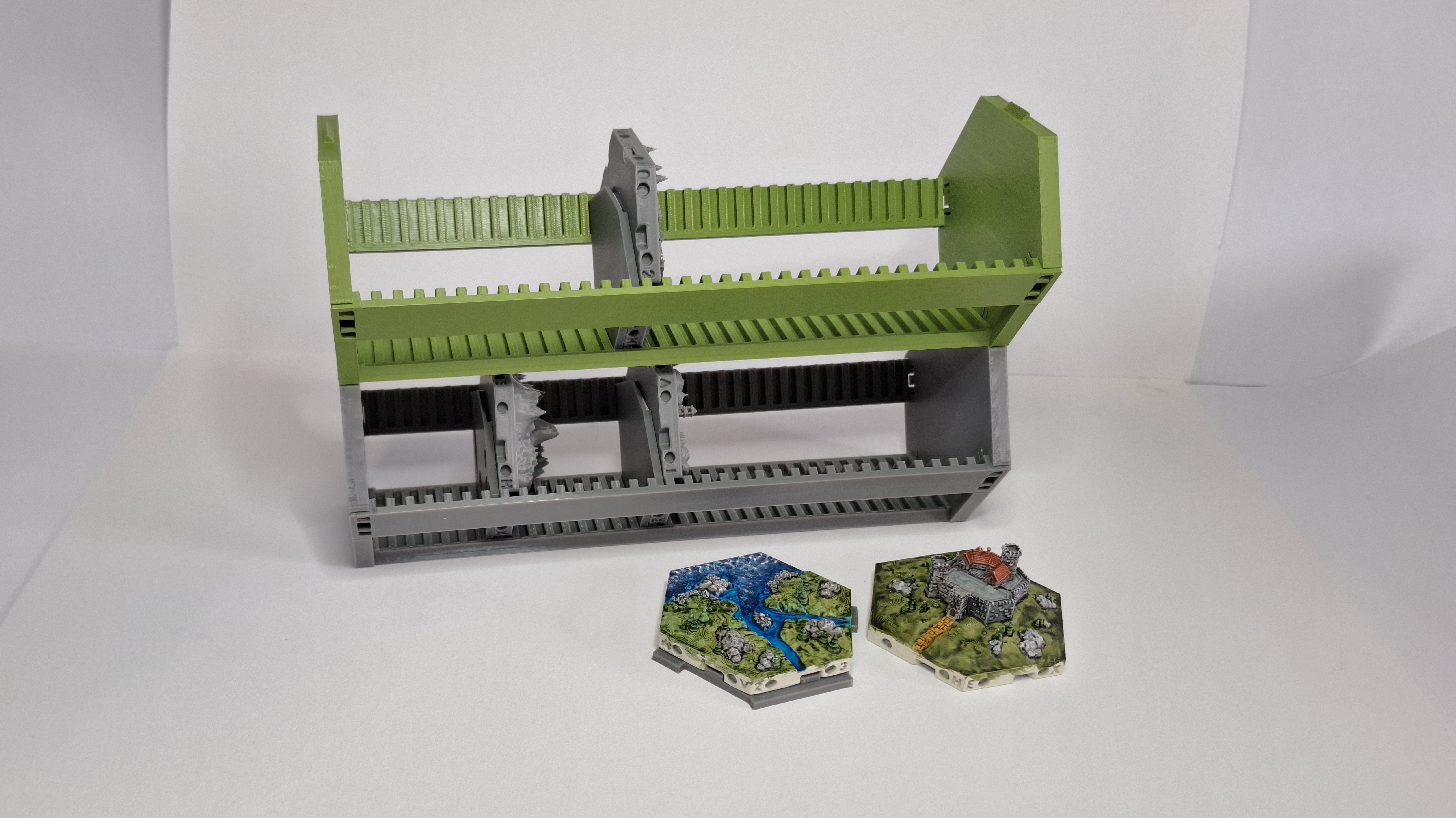 Miniatura 3 do modelo 3D Hexton Hills Stackable Storage Containers