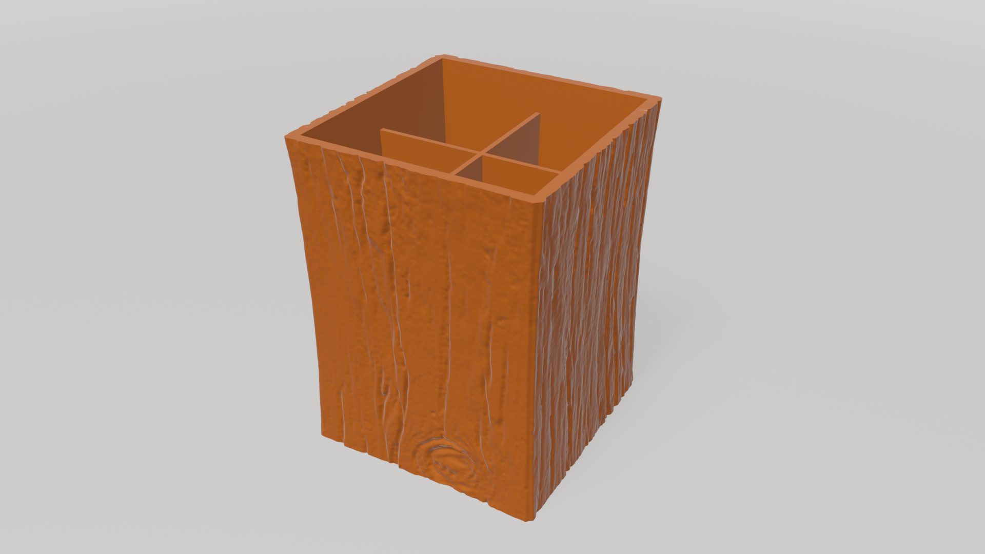 Wood Pencil Stand