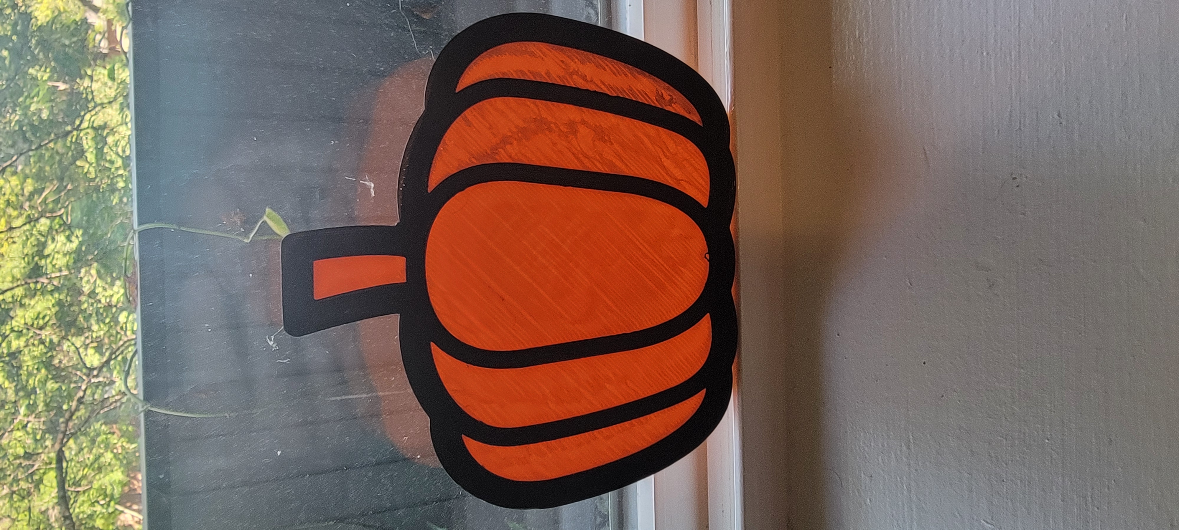 LEGO -inspired Wreath Pumpkin