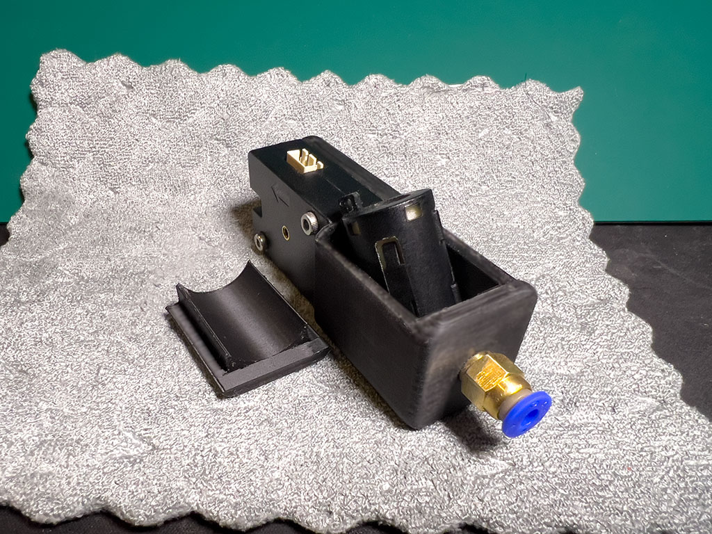 The Filament-Connection for SV08 (Bowden + Filamentcleaner + Filamentsensor)
