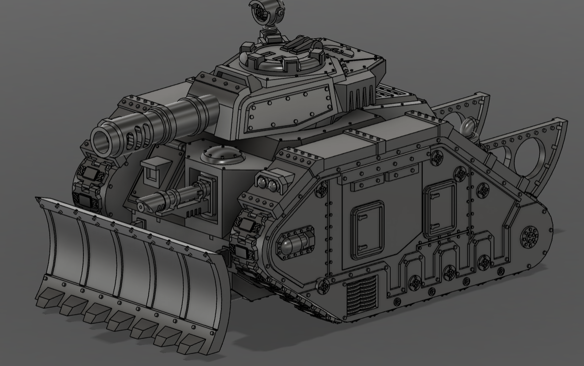 Epic Scale Battle Tank- Remaster