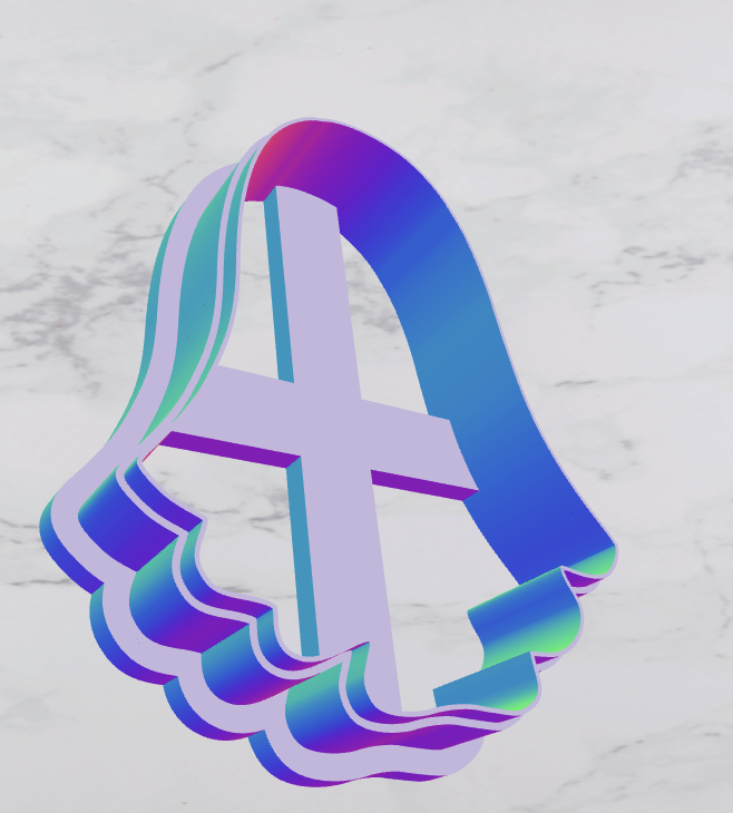 Miniatura 2 do modelo 3D Ghost cookie cutter