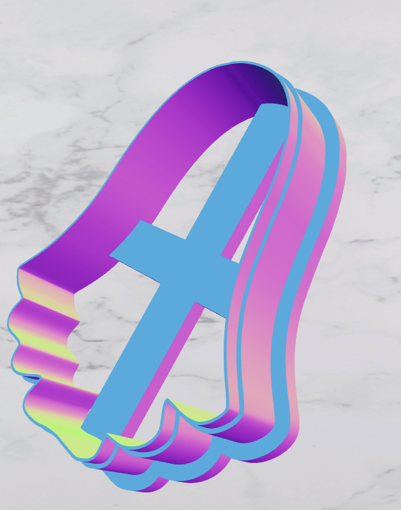 Miniatura 3 do modelo 3D Ghost cookie cutter