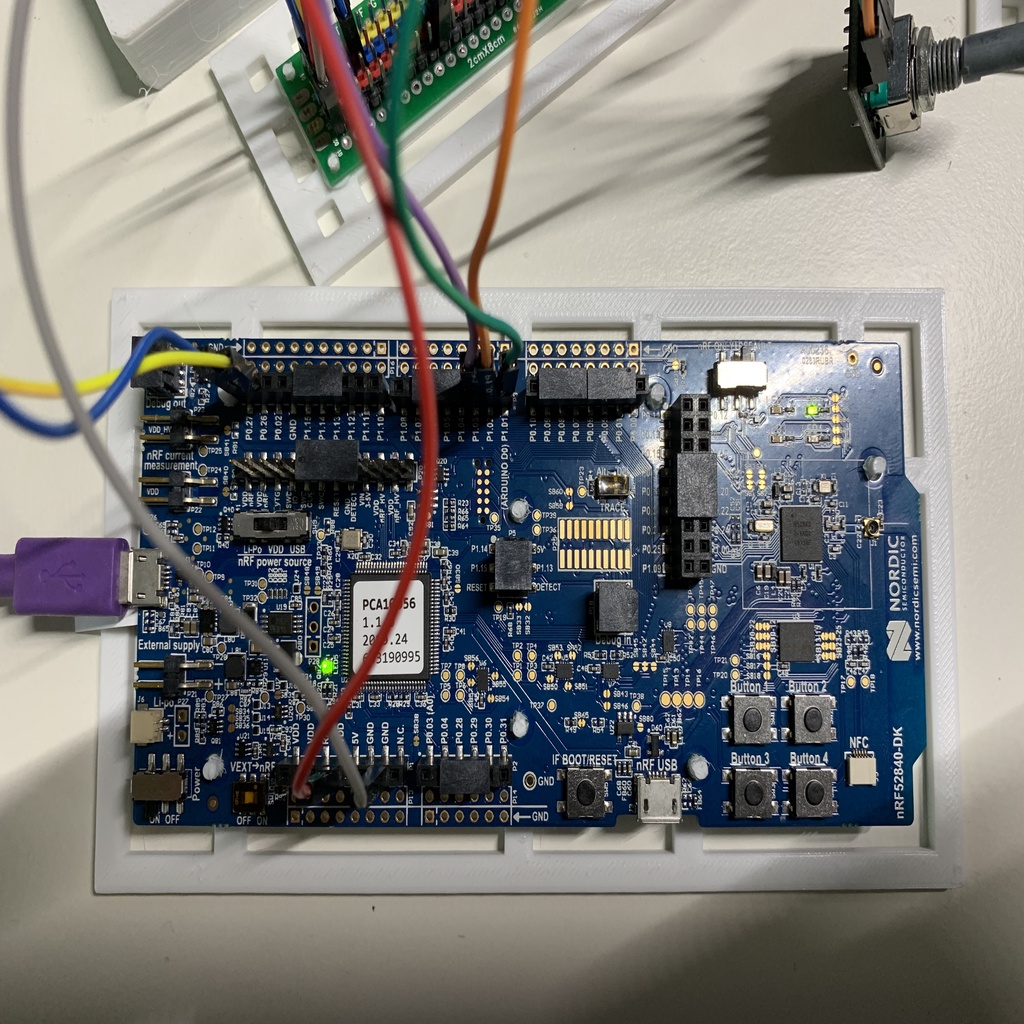 NRF52840 DK prototyping rig — miniatura 4
