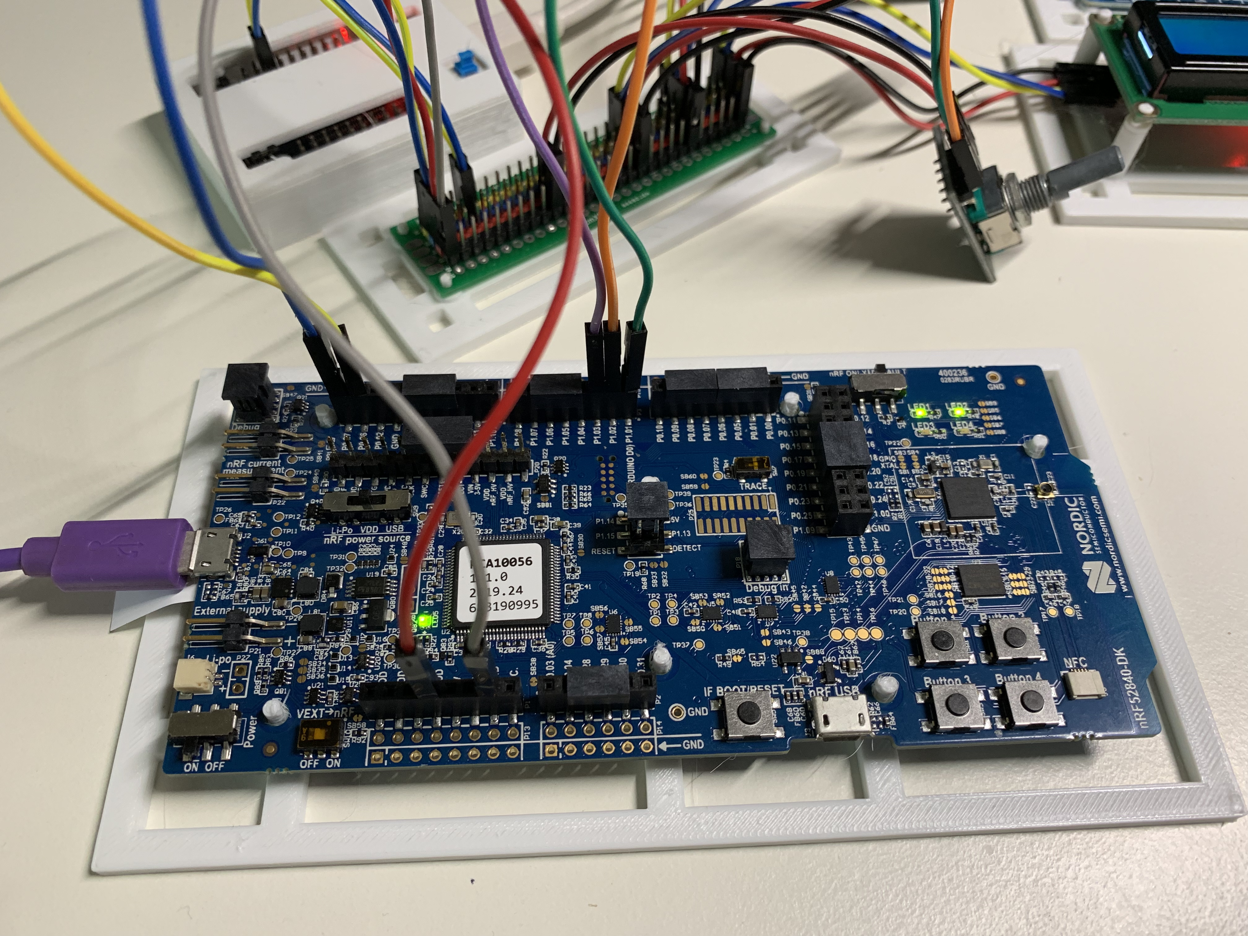 NRF52840 DK prototyping rig — miniatura 5