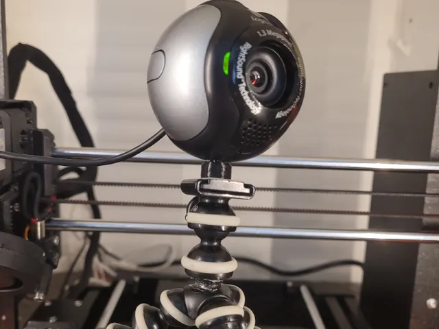 Logitec QuickCam Mounting Adapter (OnShape)