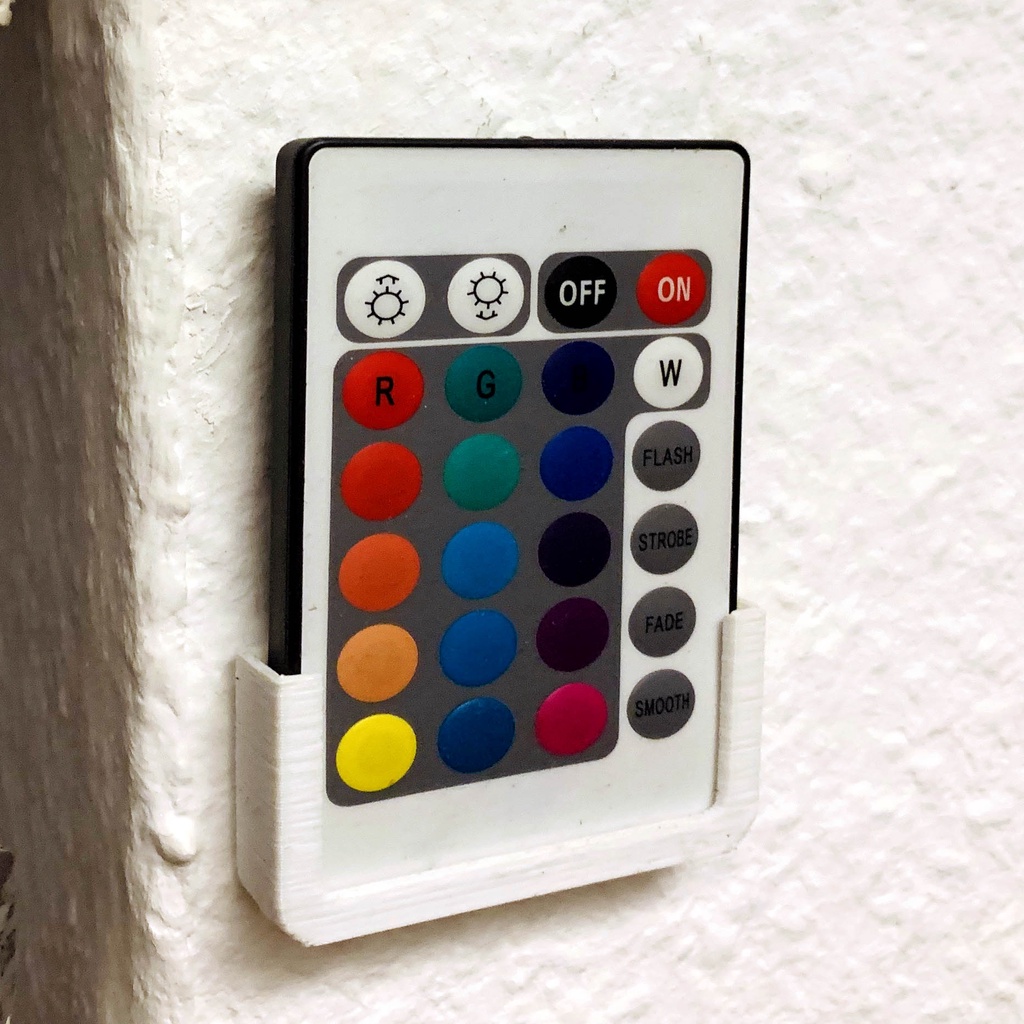LED remote holder