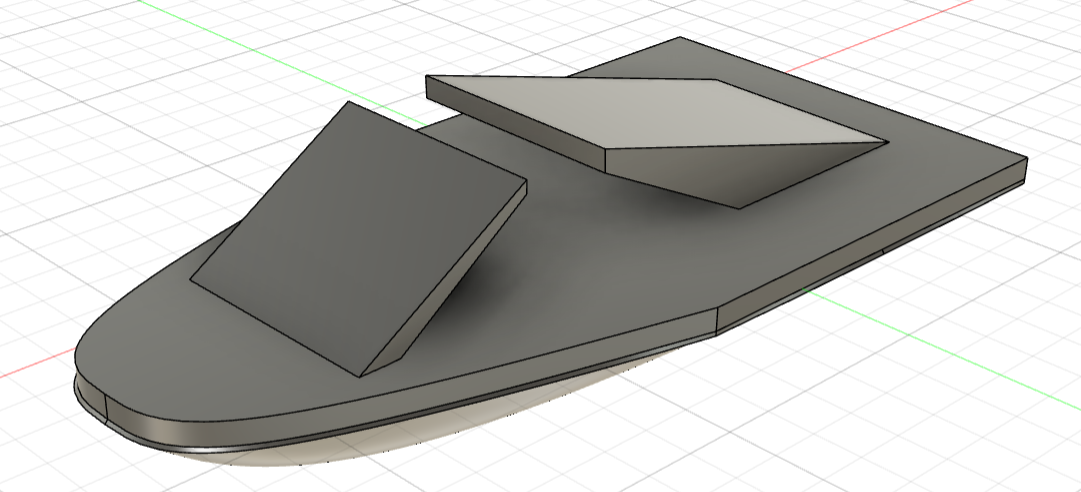 semi organic boat