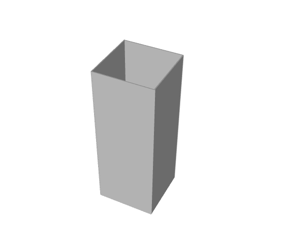Trashcan for 3D Waste
