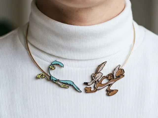 Coyote and Roadrunner  + Necklace Base