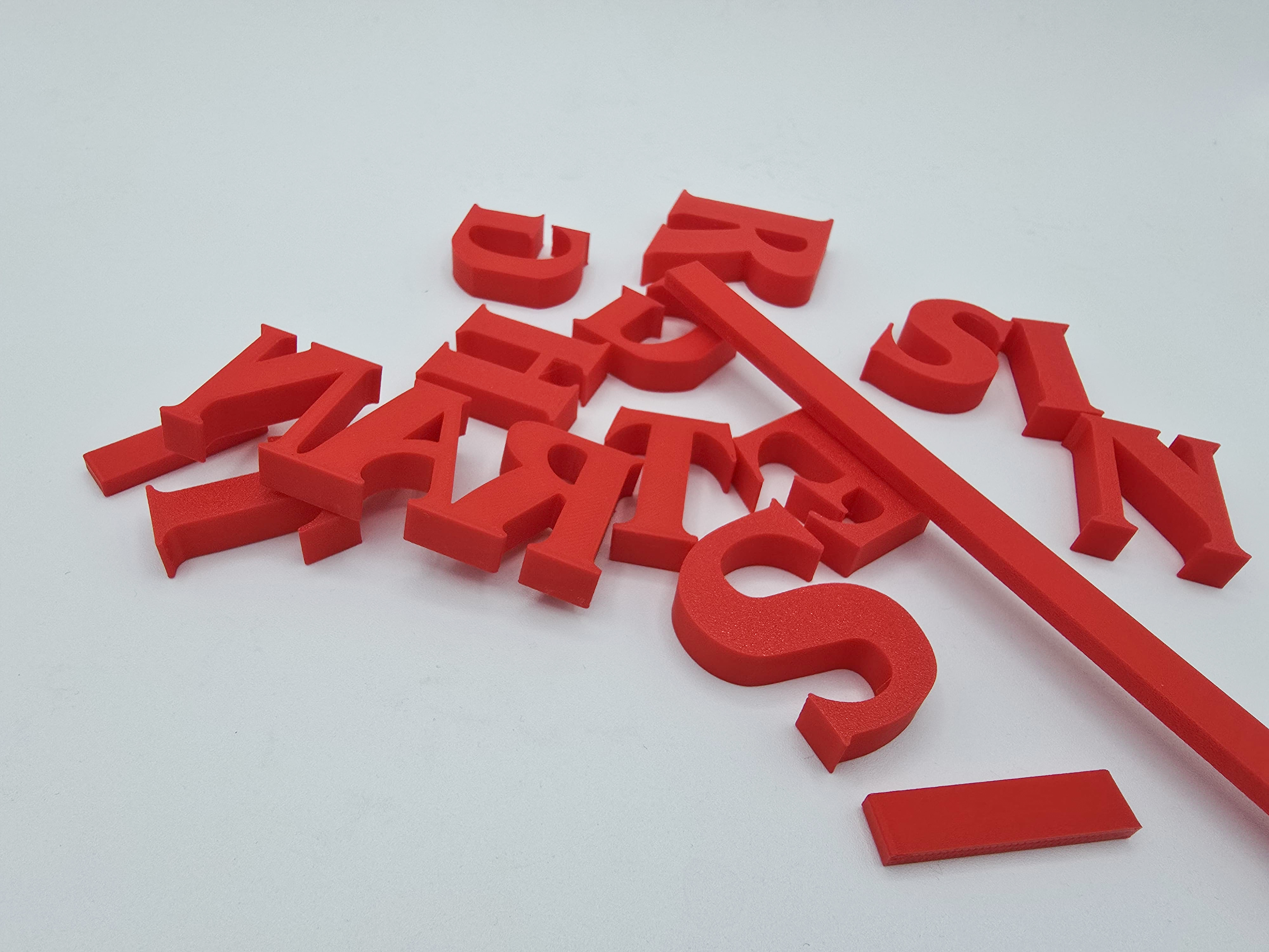 Miniatura 3 do modelo 3D Stranger Things Logo