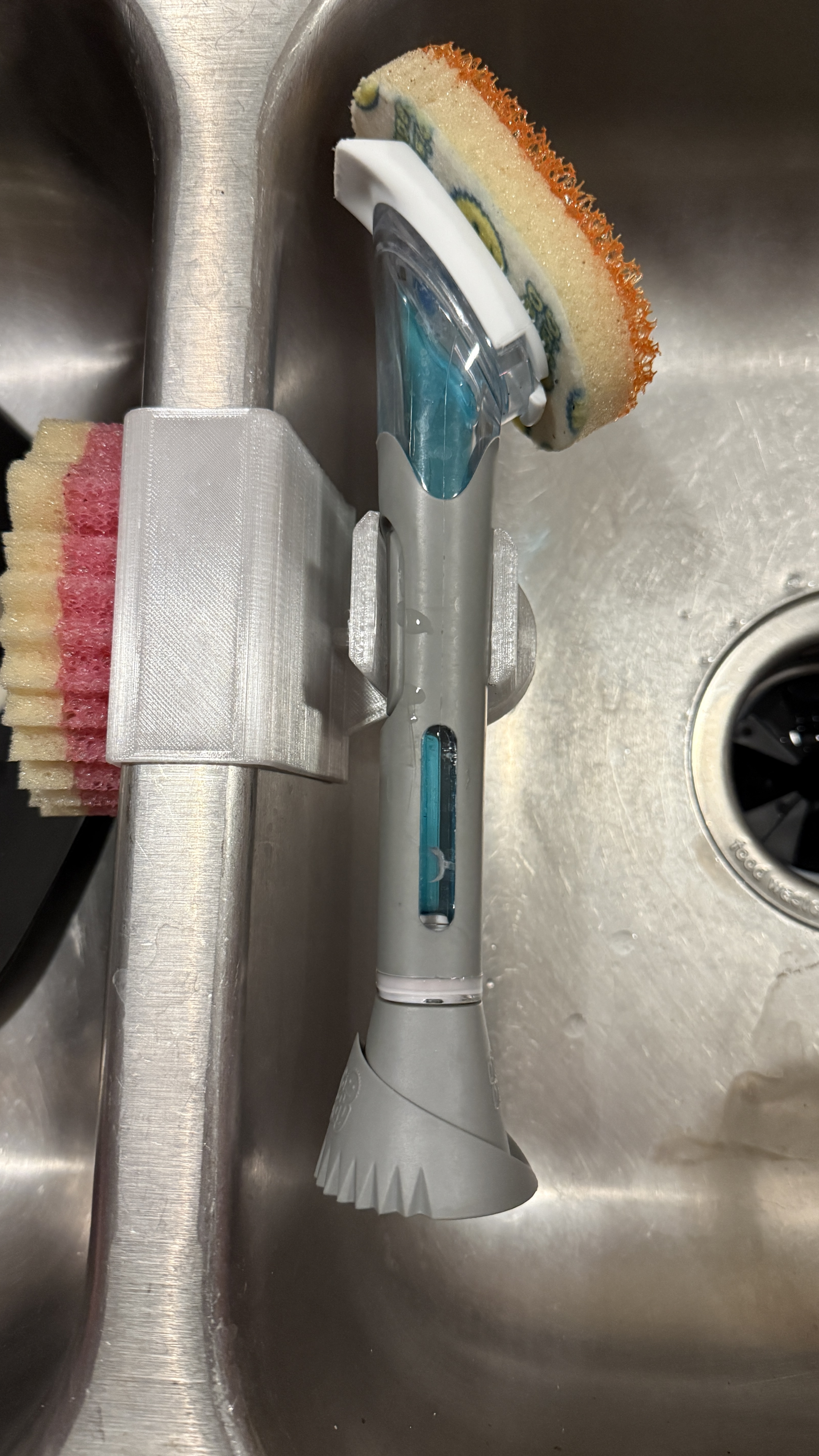 Scrub Daddy Brush Sink Caddy Adapter