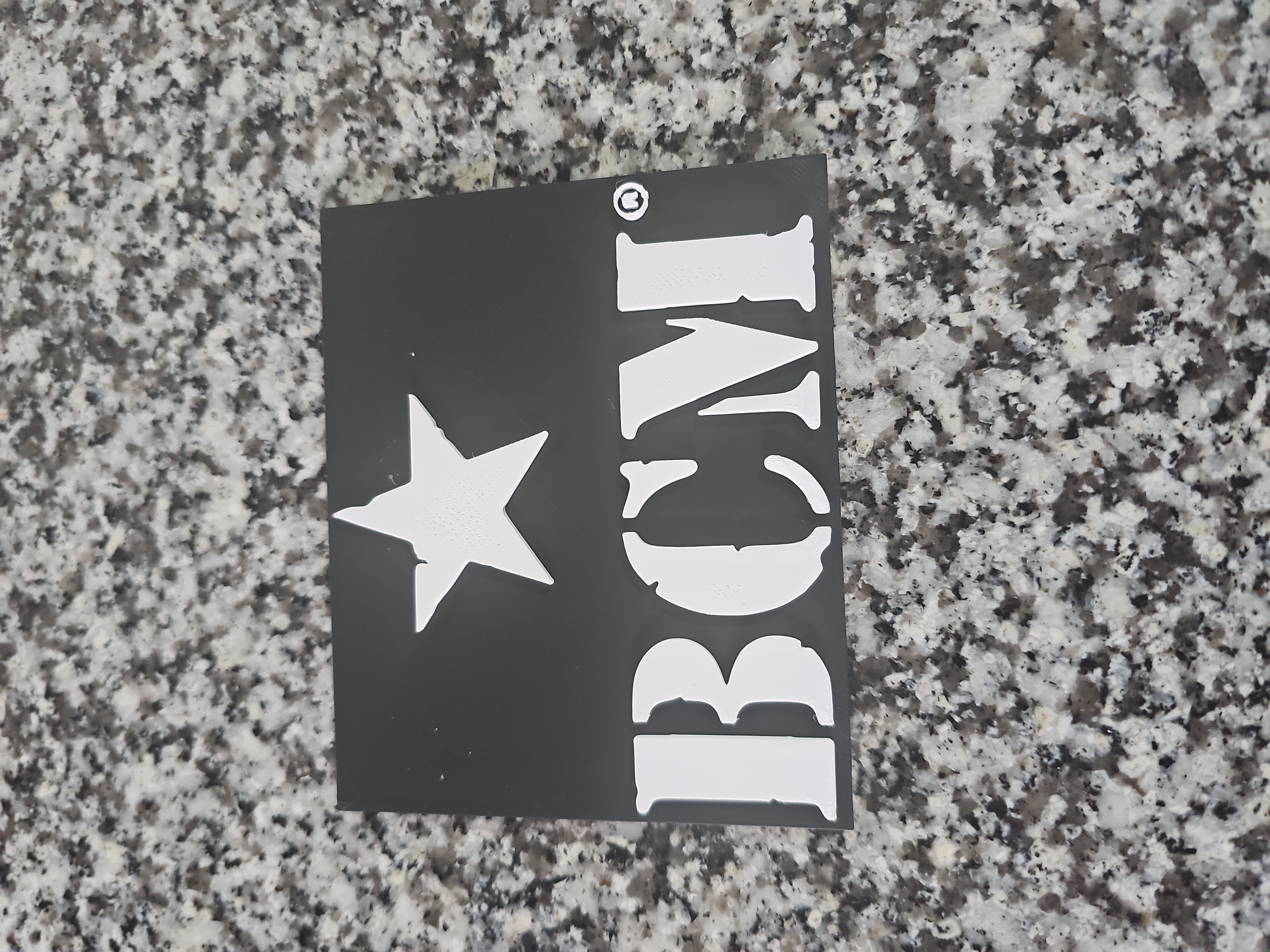 BCM Bravo Company USA 2A Firearm Accessories 3D Logo Wall Sign Plaque