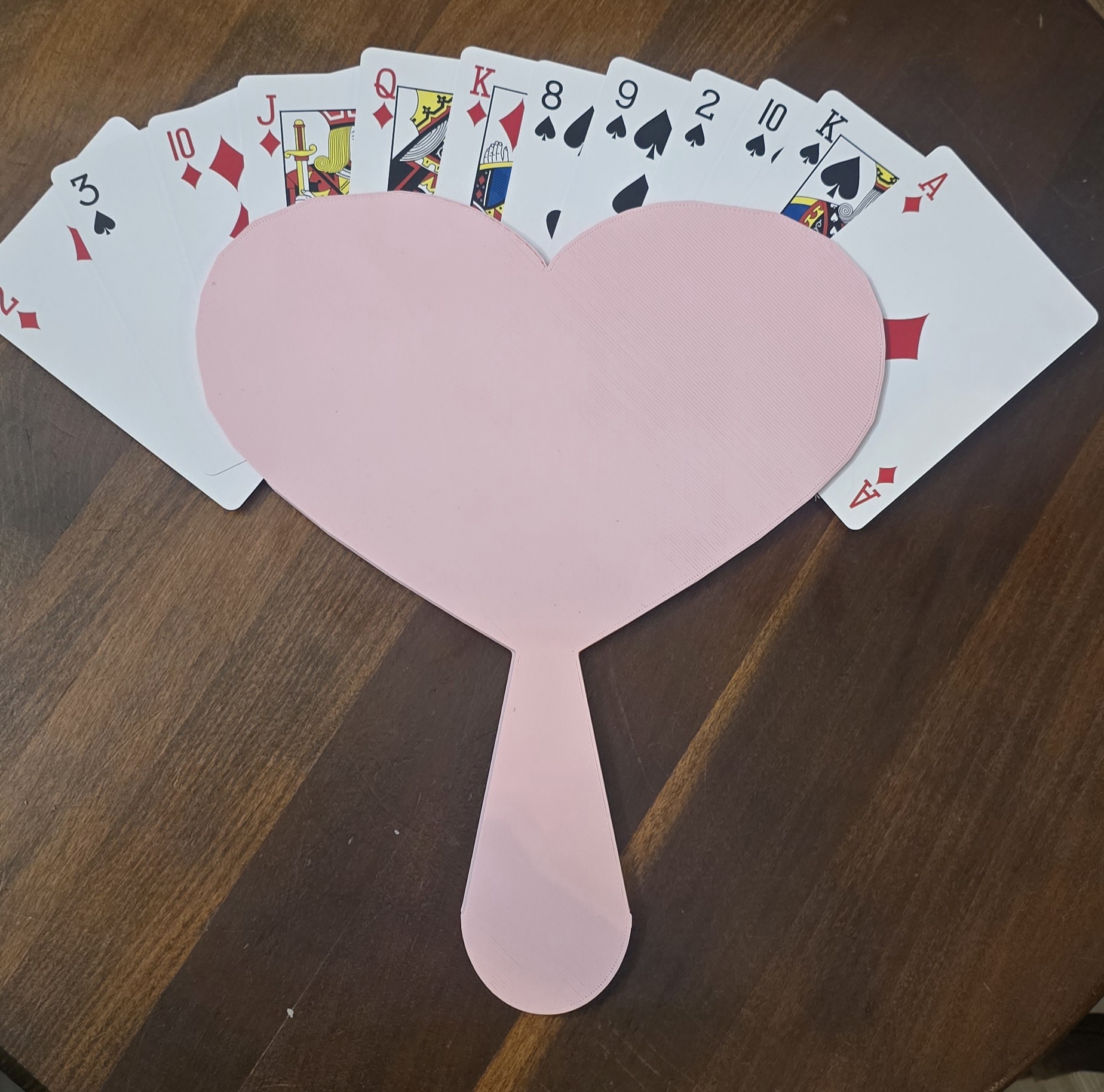 Valentines card holder