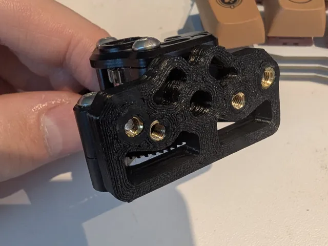 sherpa micro adapter for vz printhead (voron heatset)