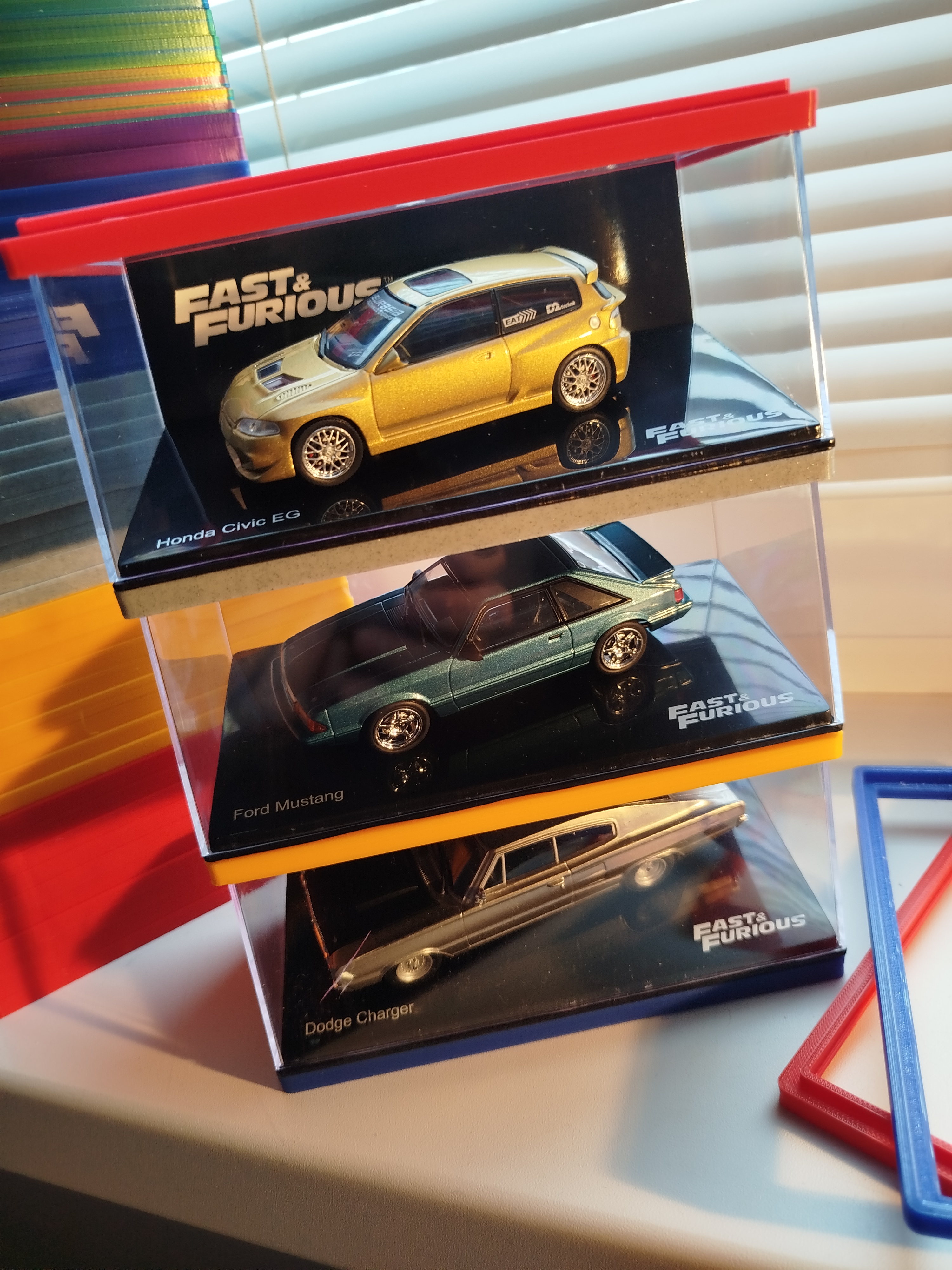 Fast & Furious special frame for collectors of Fast & Furious car models