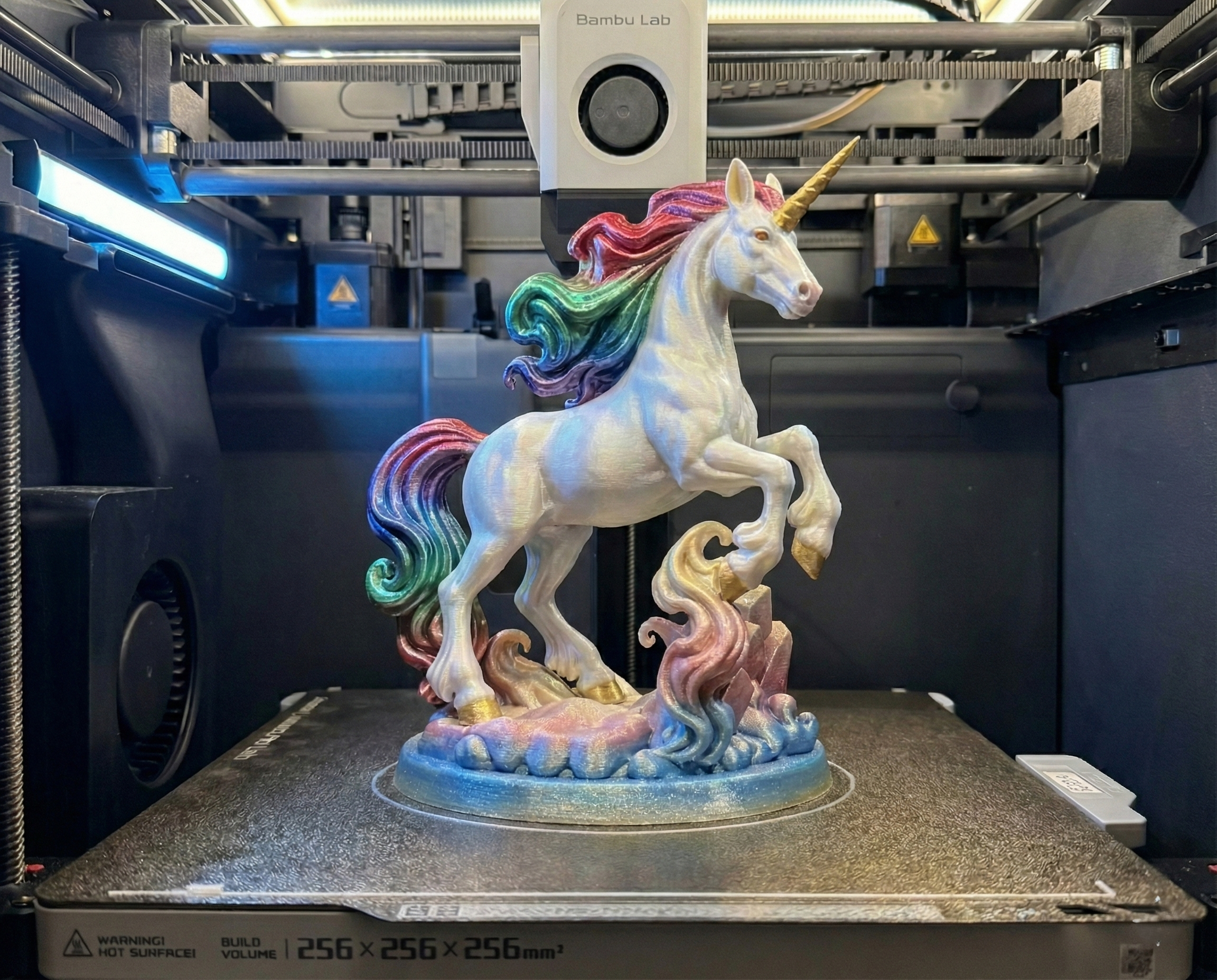 Celestial Unicorn Miniature - Ethereal Fantasy Creature