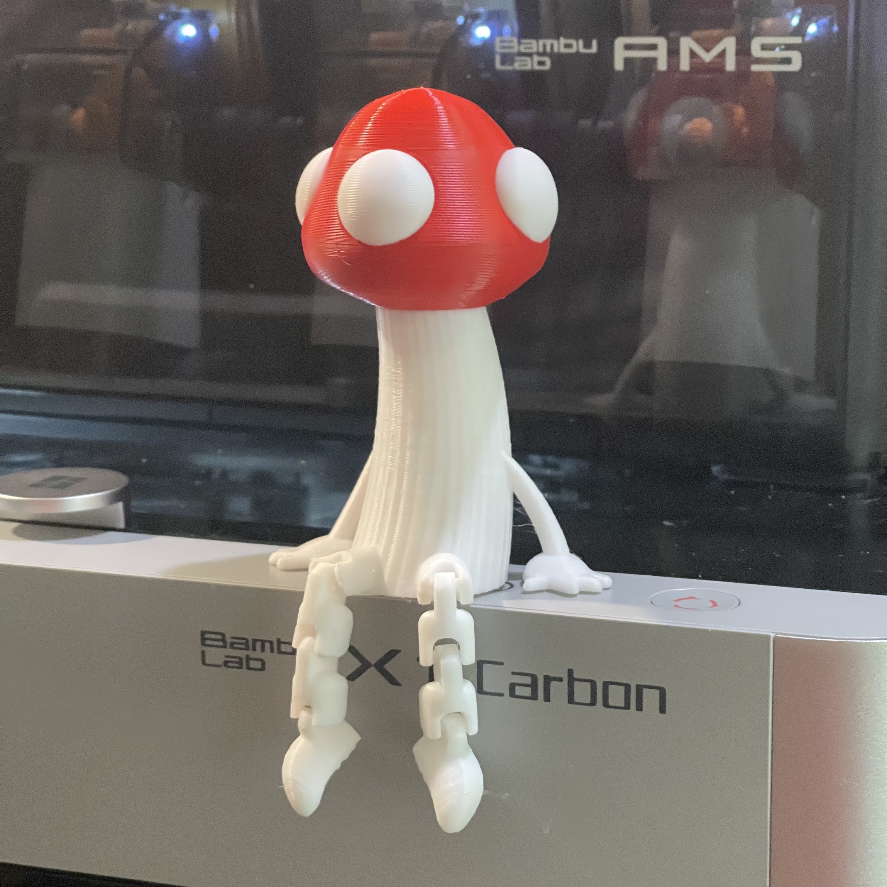 Miniatura 3 do modelo 3D Friendly Articulated Toadstool