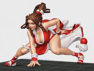 KoF XIV - Mai Shiranui by LM3Dtisk Lukáš Mlýnek | Download free