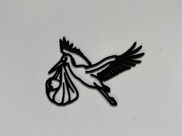 Stork Wall Art #2