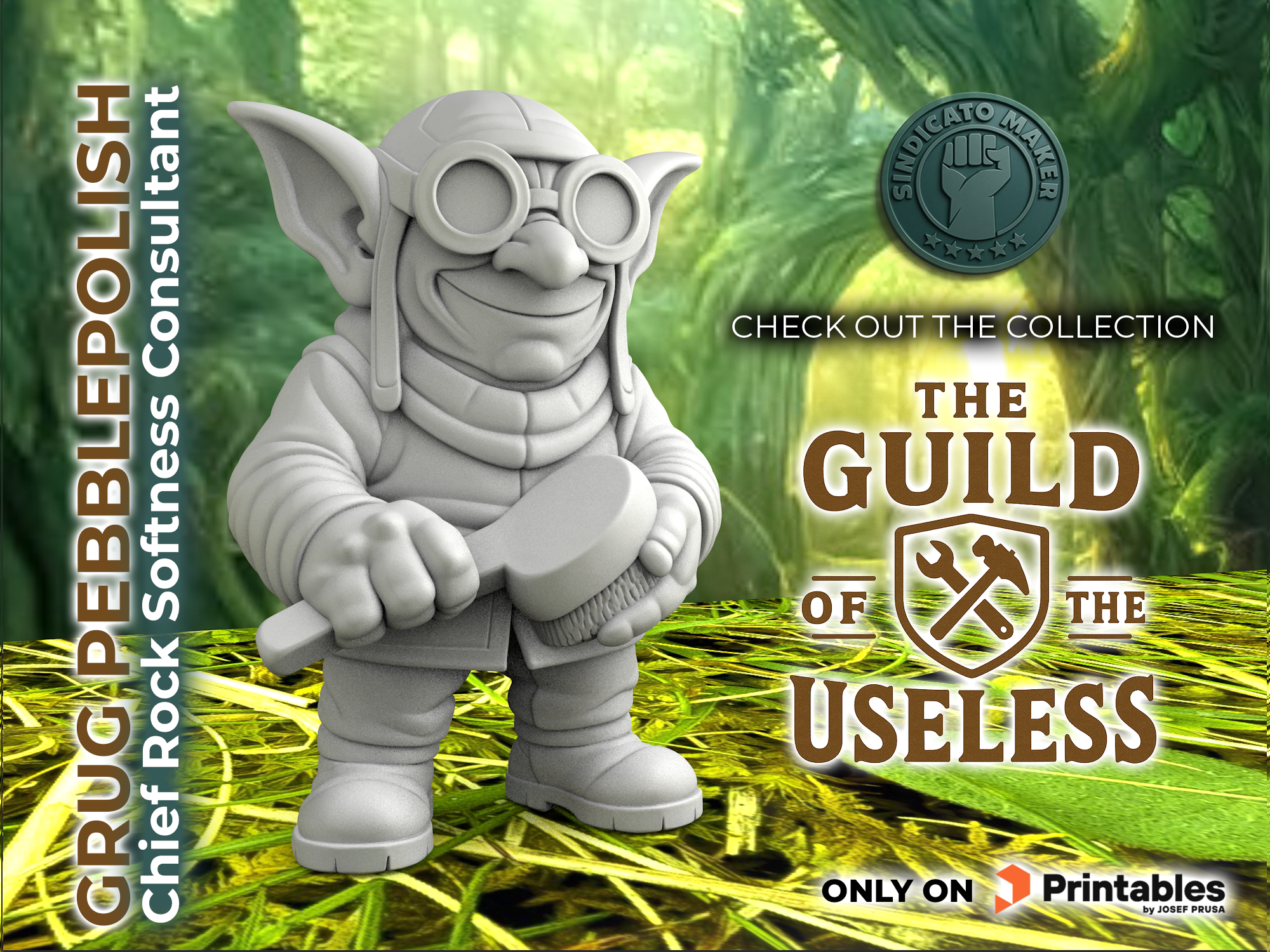 Grug Pebblepolish - Chief Rock Softness Consultant