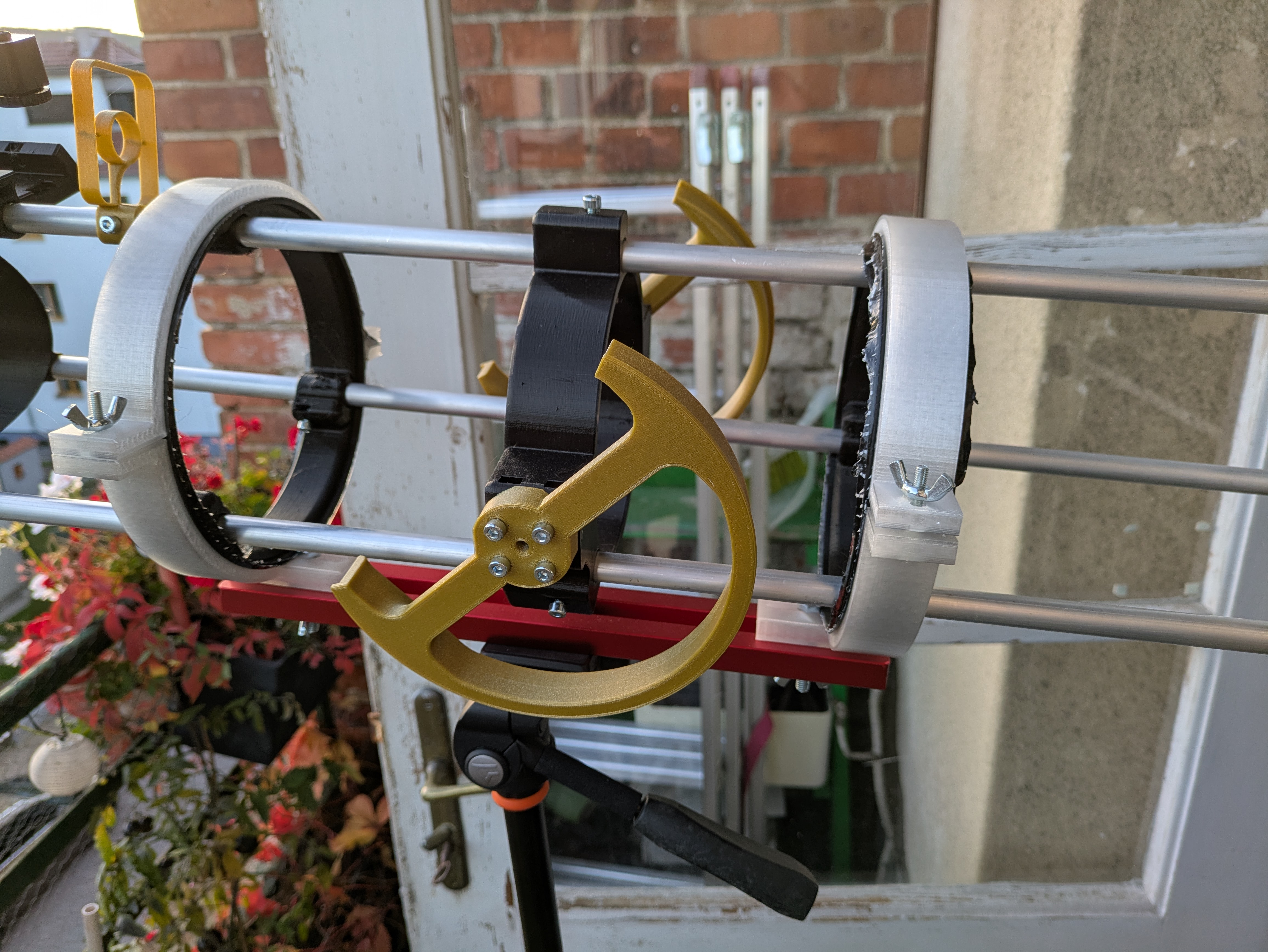 Brackets for 160 mm telescope (Hadley-compatible)
