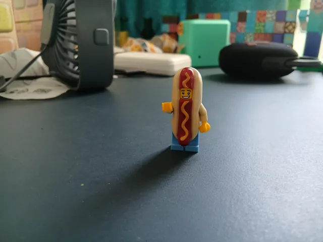 lego párek v rohlíku (lego hot dog)