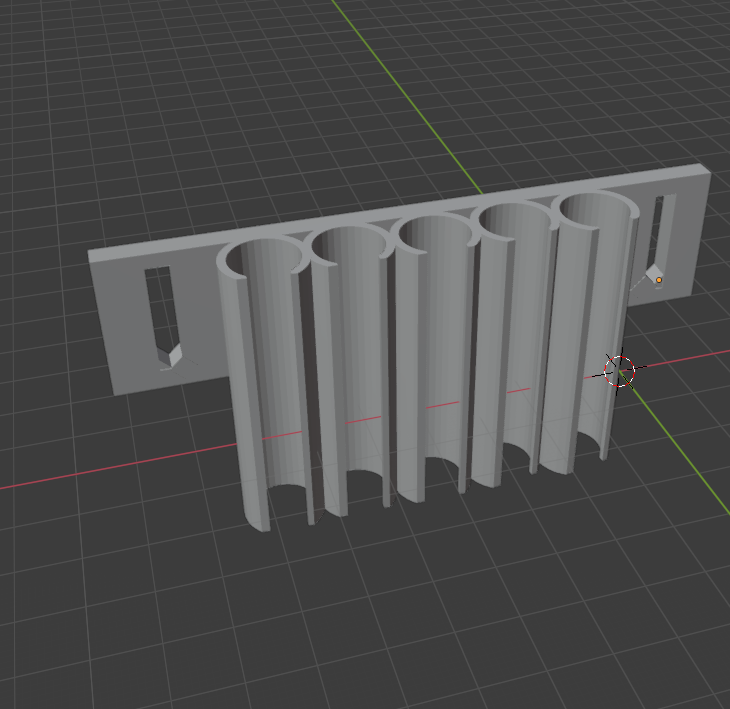 Nerf dart belt holds 5 darts