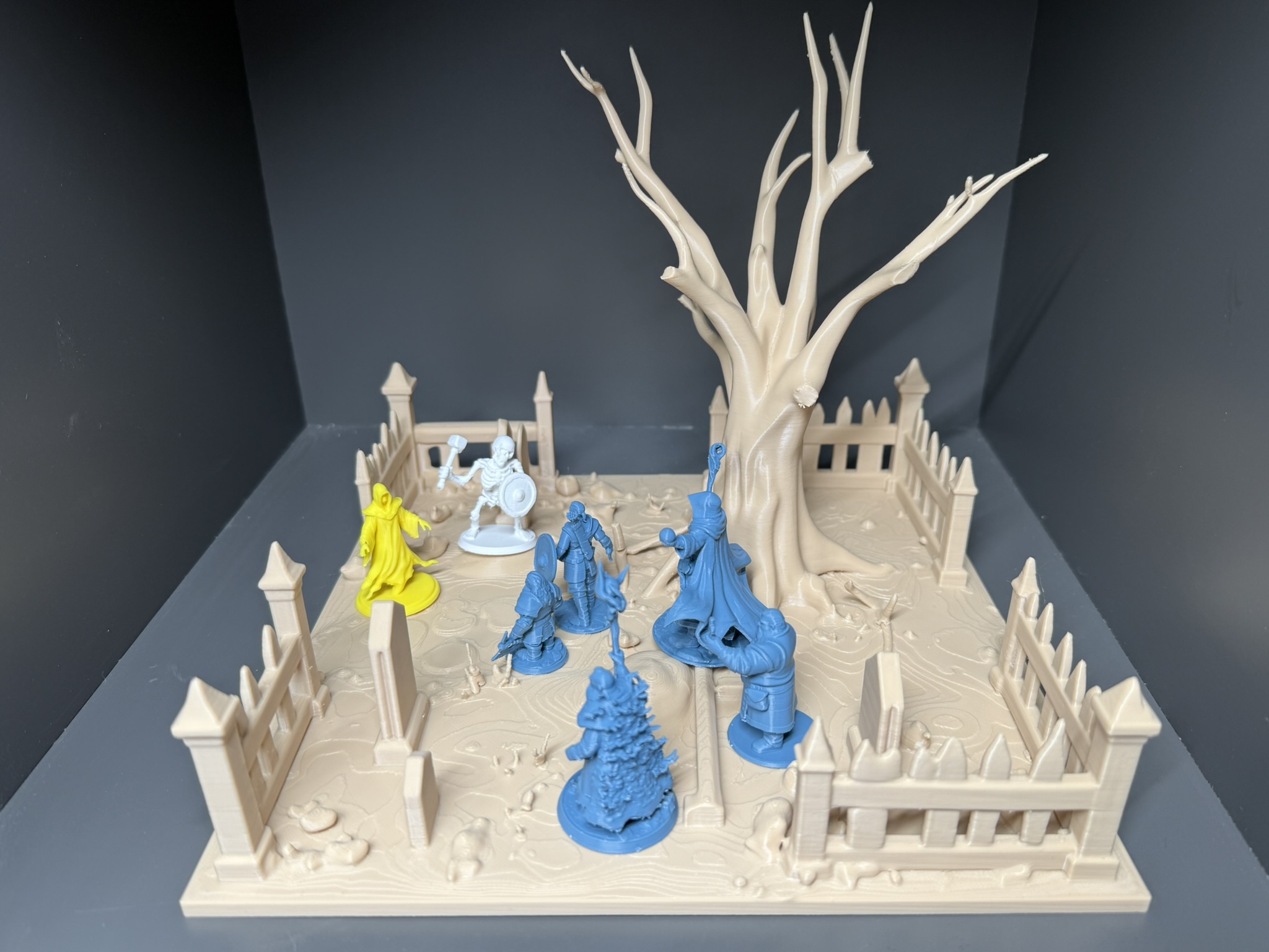 cemetery, terrain for dungeons and dragons DND