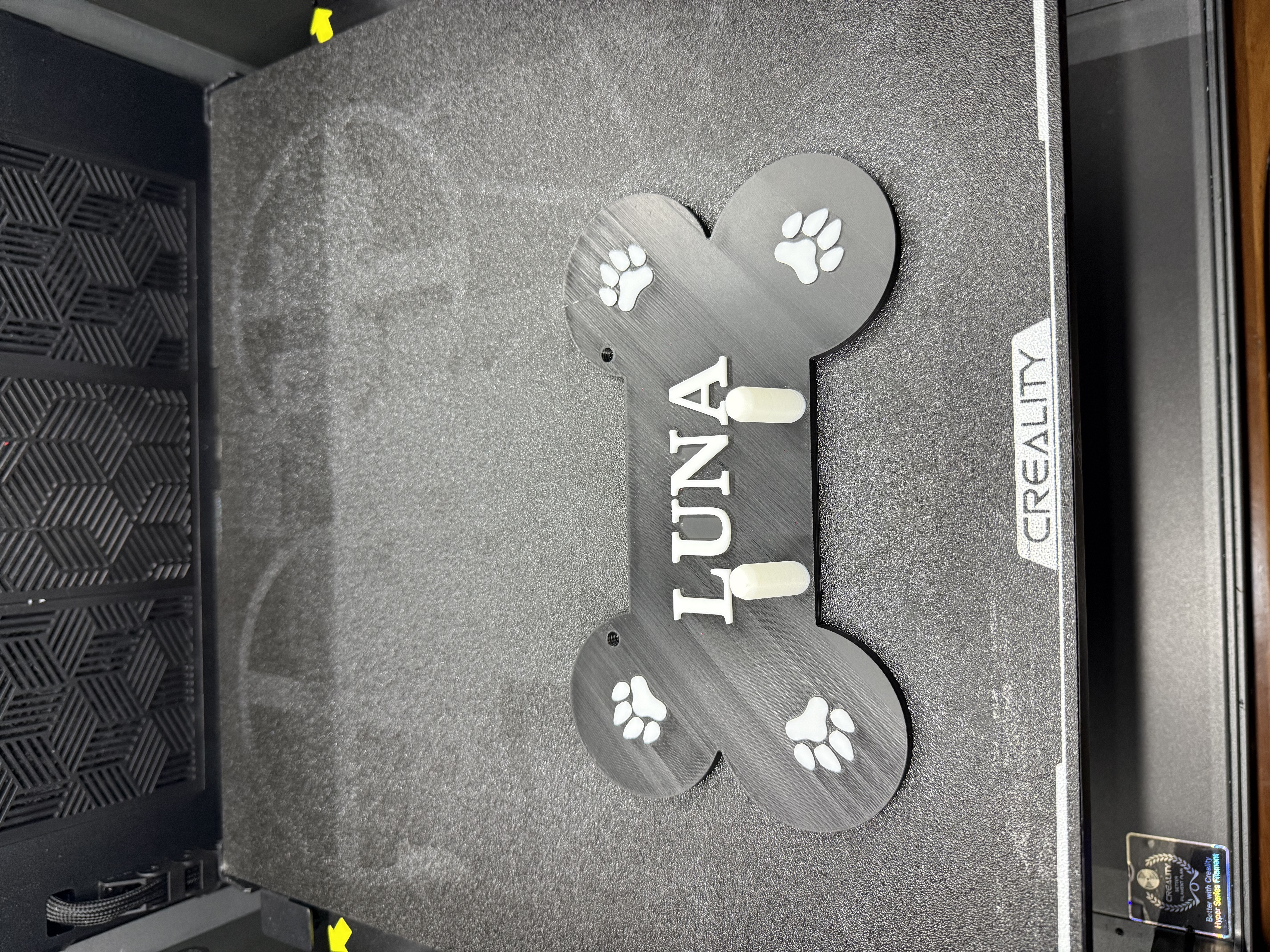 Dogbone Keyring Holder