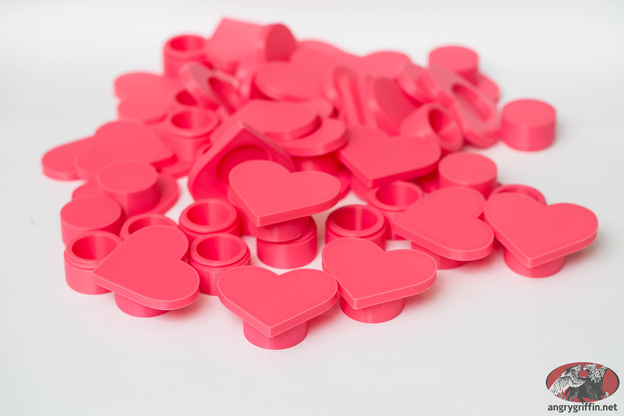 Diamond bead painting wax pot with heart shaped lid