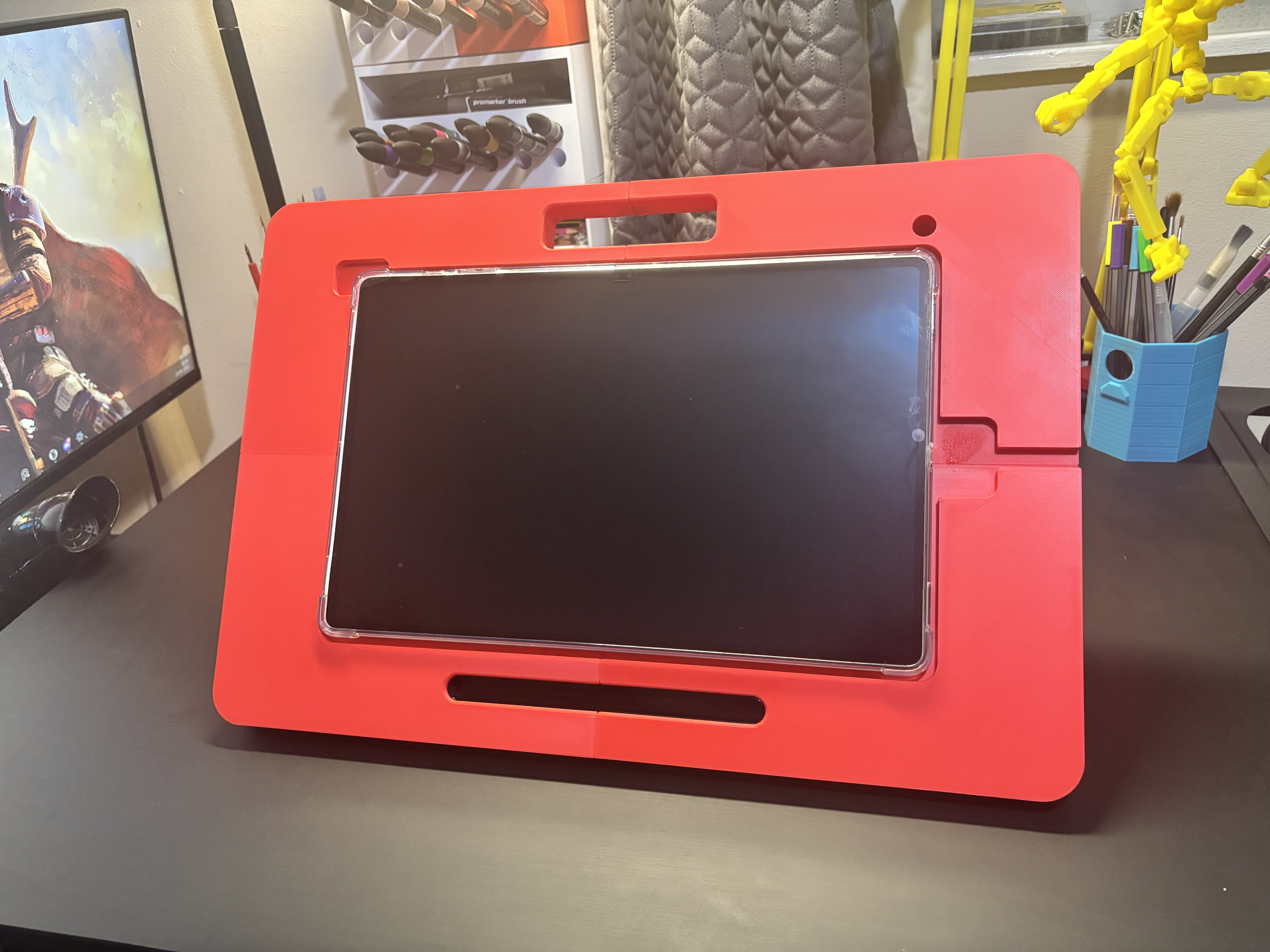 Sketch board / Drawing Board alternative for Samsung Galaxy Tab S8/S9 Ultra (14.6") with Adjustable Legs