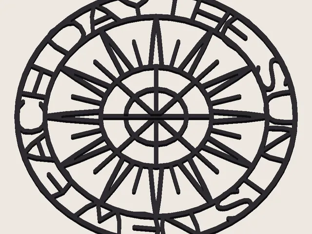 Sun Wall Art | The Sun Is New Each Day | Geometric Line Art | No Supports