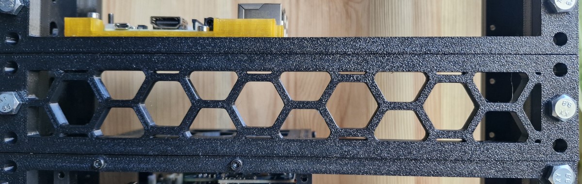 10" Rack Spacer with HoneyComb Inserts