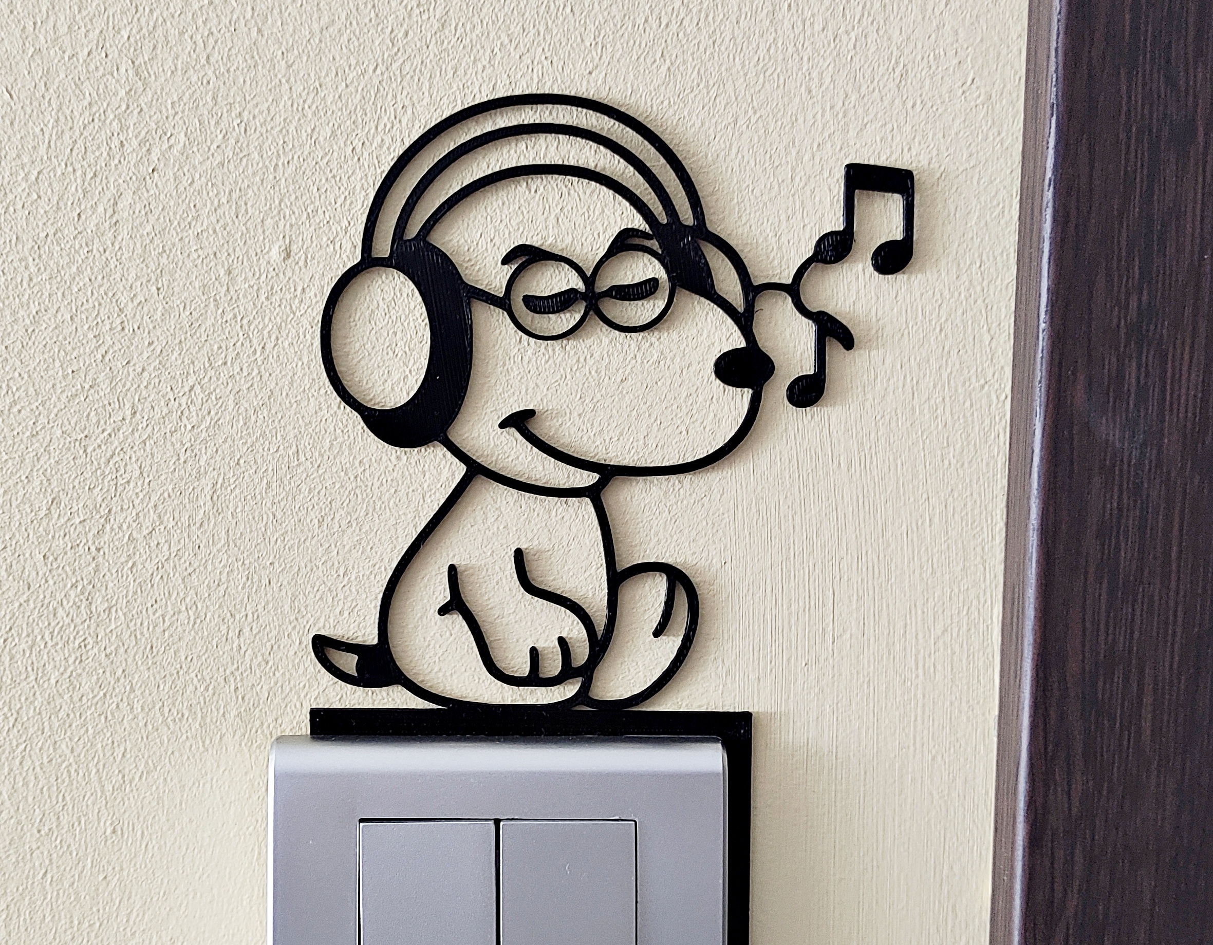 Snoopy Light Switch / Outlet Decoration - Model 69