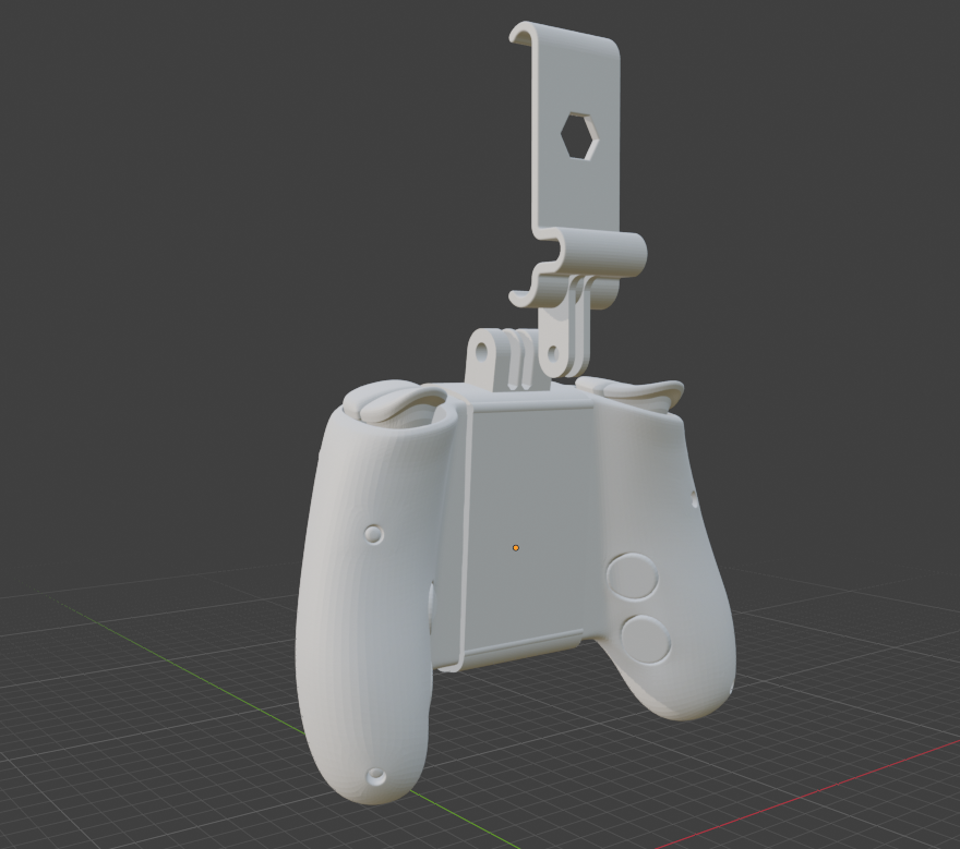 Steam Controller 2026 Back Mount for Phone