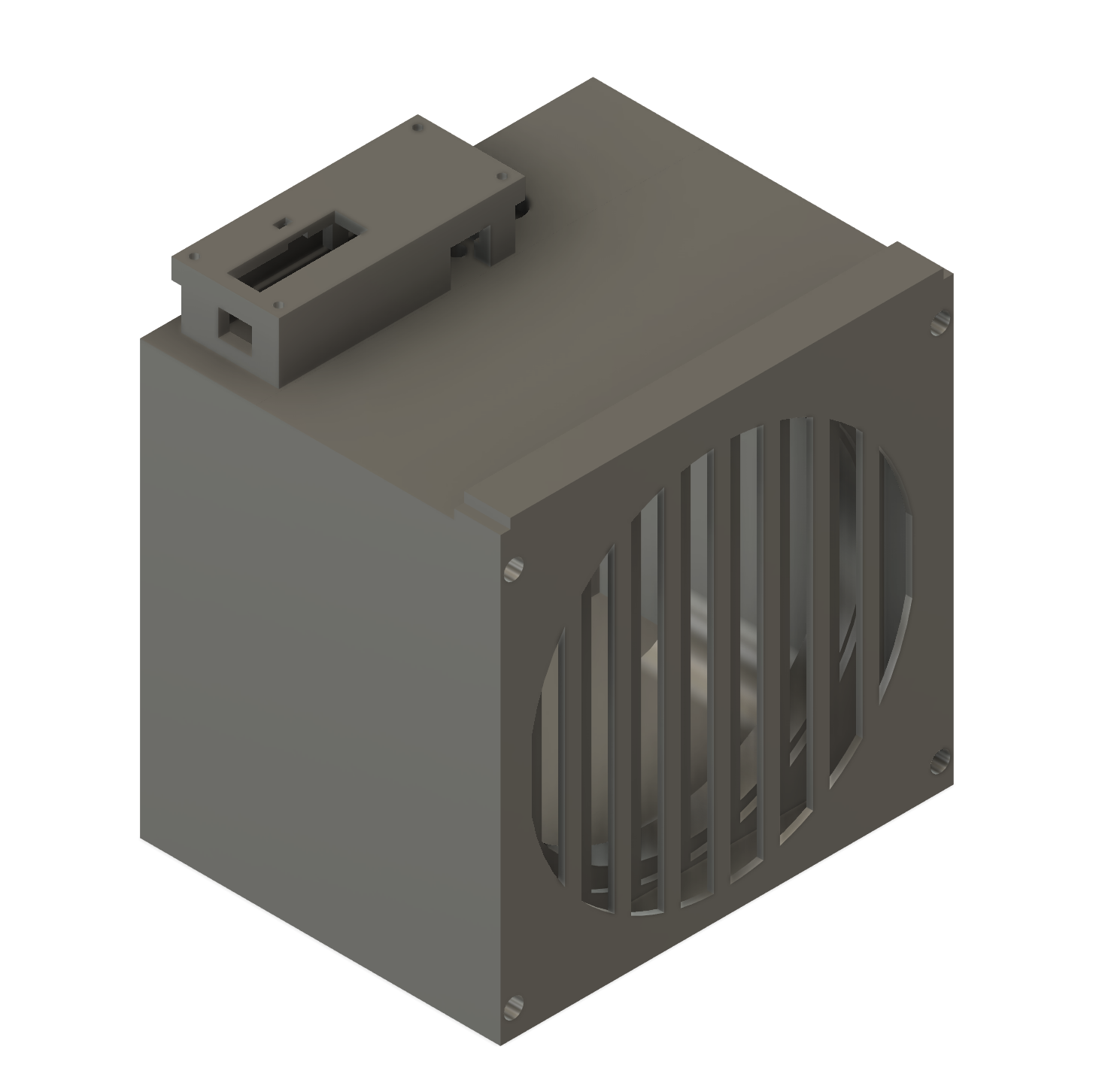 Printable Solder Fume Extractor