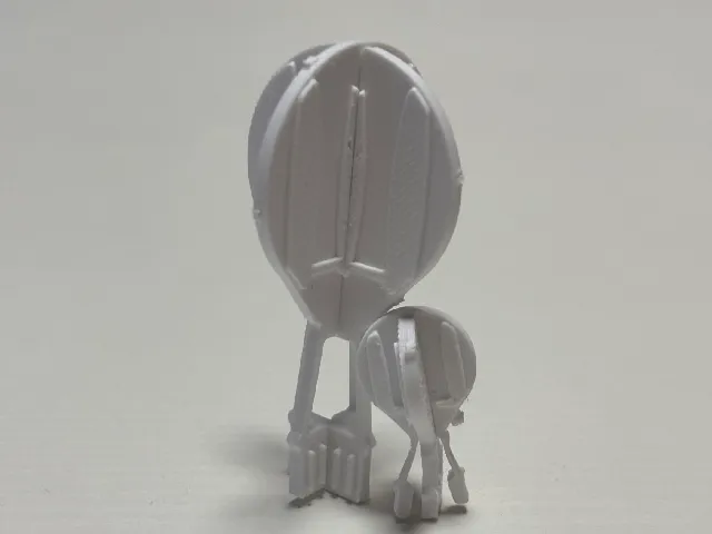Hot Air Balloon - Kit Card (2 Colours, Slot-Together, No Glue)