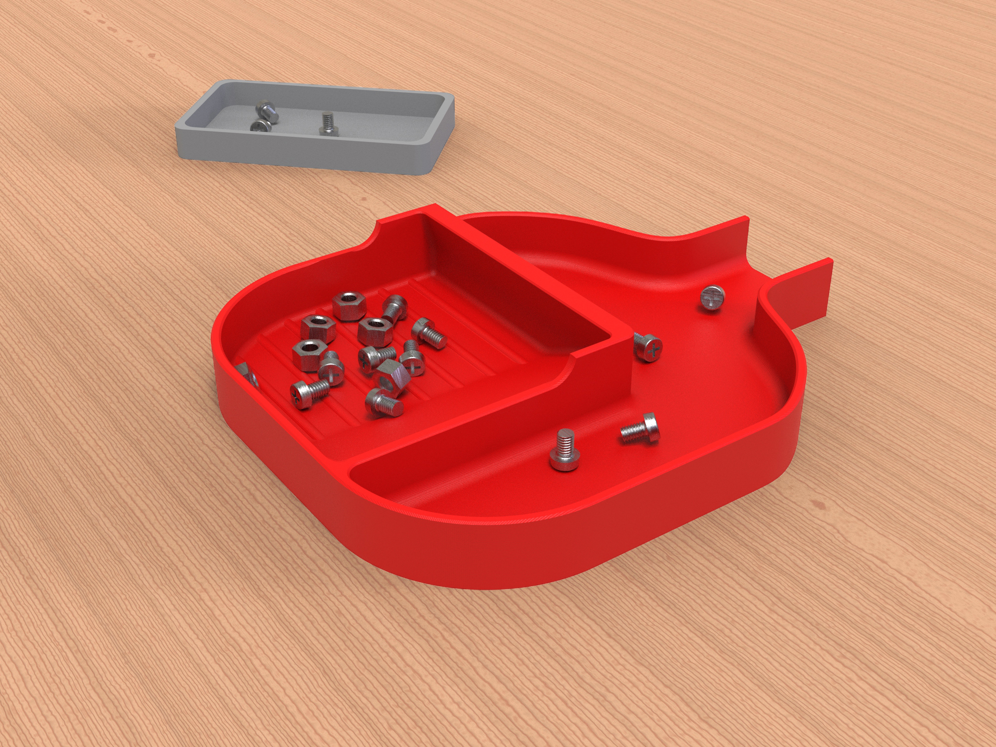 Miniatura 2 do modelo 3D Smart Sorting Tray – Sorting and Separating Tray