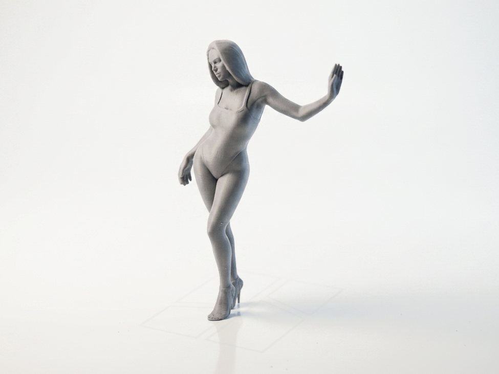 Bikini Babe Female Figure Statue 3D Printable