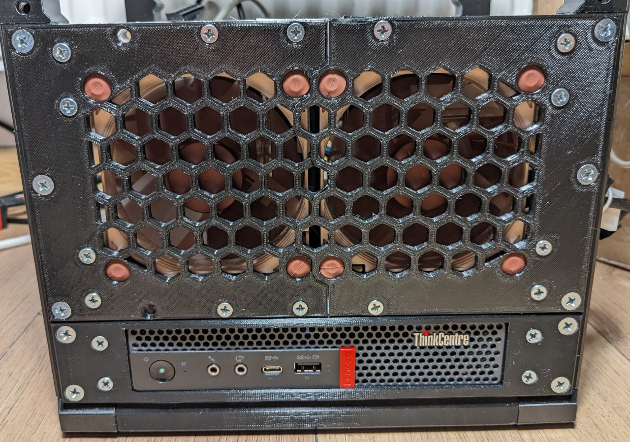 Rackfinity 4x HDD (3.5 inch) + PSU holder.