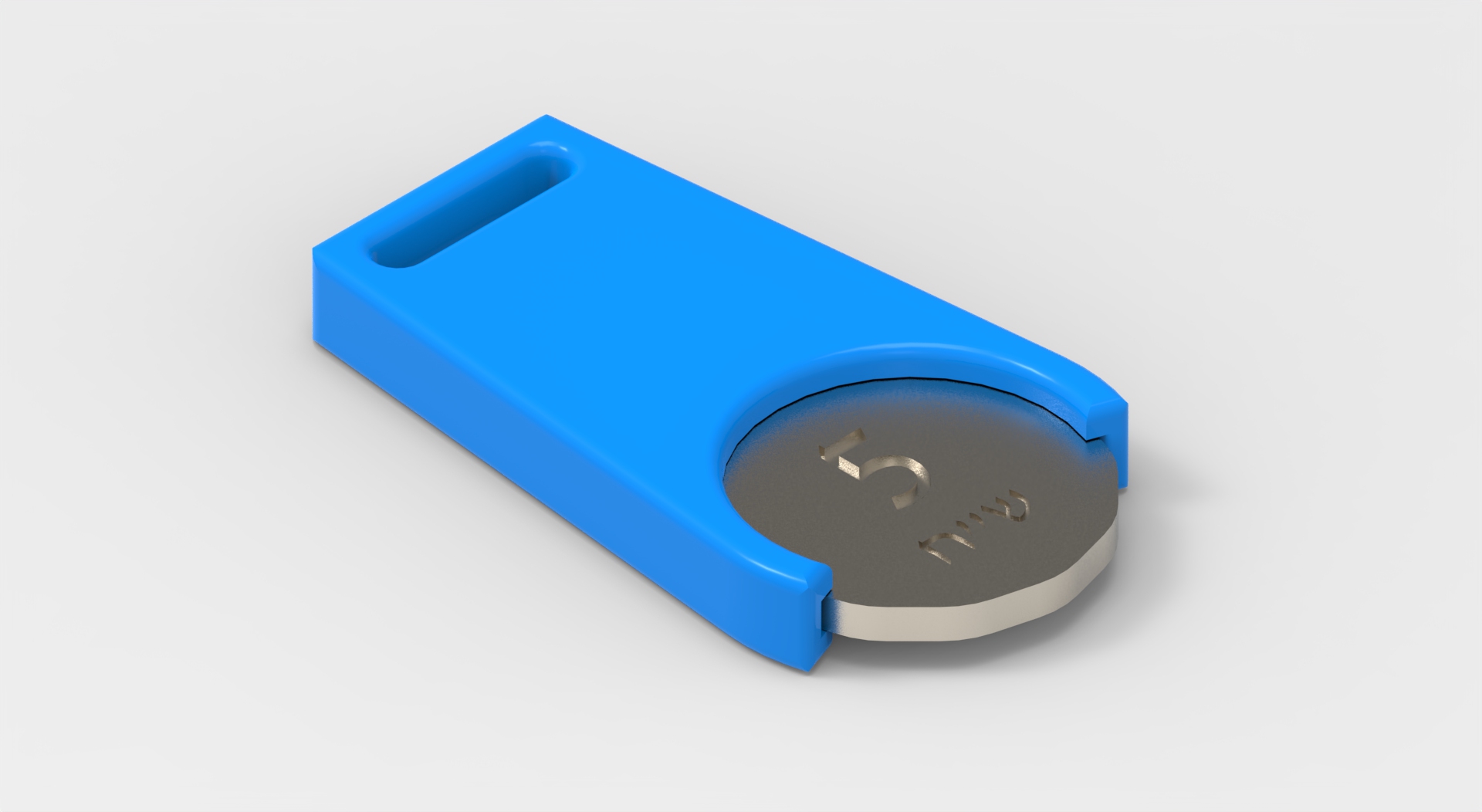5 shekels coin for shopping carts with keychain adapter