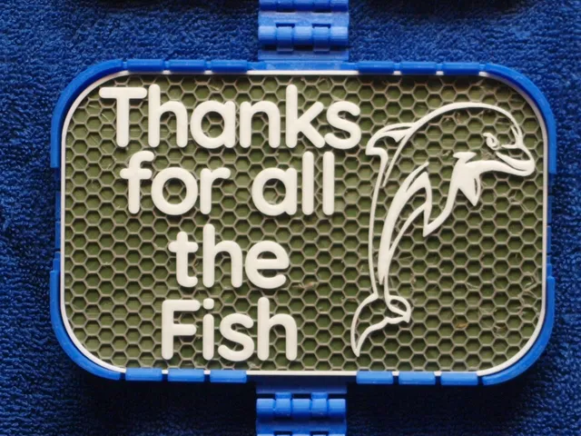 Thanks for all the Fish sign