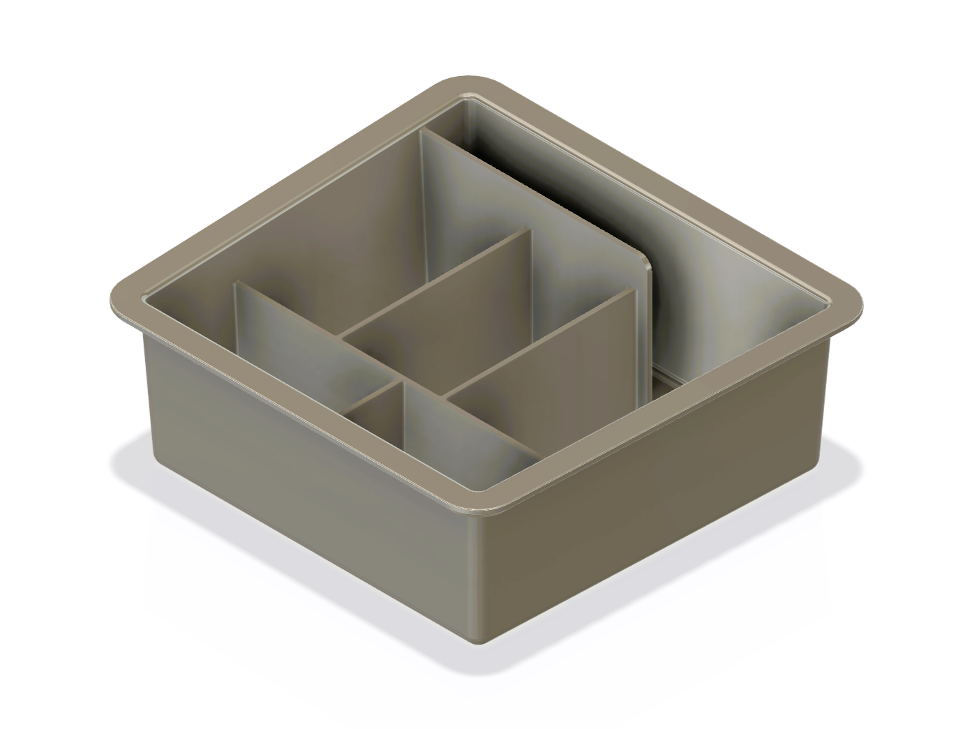 Tesla Model3 Partitioned Tray