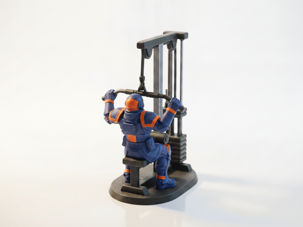 Gym Bot Robot Figurine Miscellaneous 3D Printable