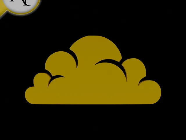 Simple Cloud Symbol - 2D Art