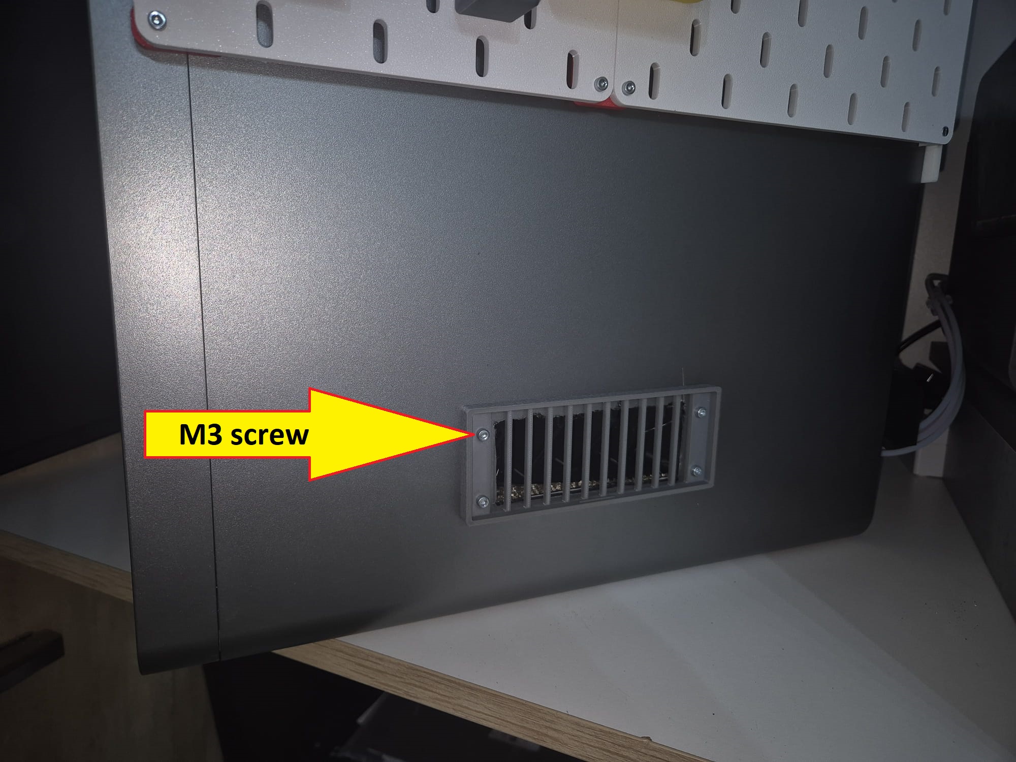 Anycubic Kobra S1 Combo - Filtered Fresh Air Intake – PLA Optimized Enclosure Mod — thumbnail 4